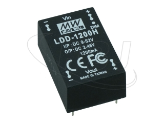 LED-Treiber 1W 1200mA CC PWM