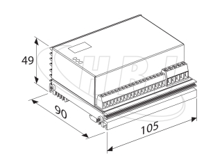 SE MDK-ES-10 Abmessung