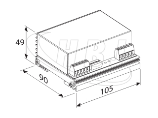 SE SDK-AB-05 Abmessung